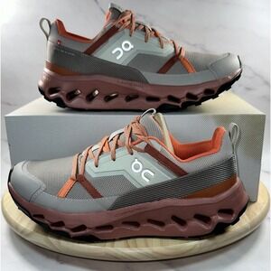 ON Cloudhorizon Fog/Mahogany Athletic Running Shoes (Women’s Size 8)